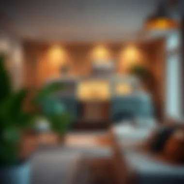 Stylish Kombi Dolabı in a modern home setting