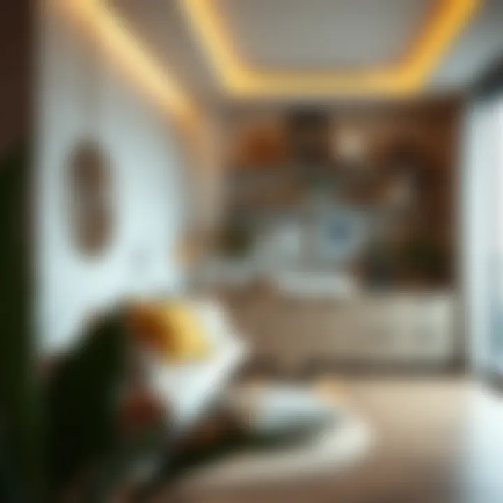 Decorative elements enhancing a laminate installation