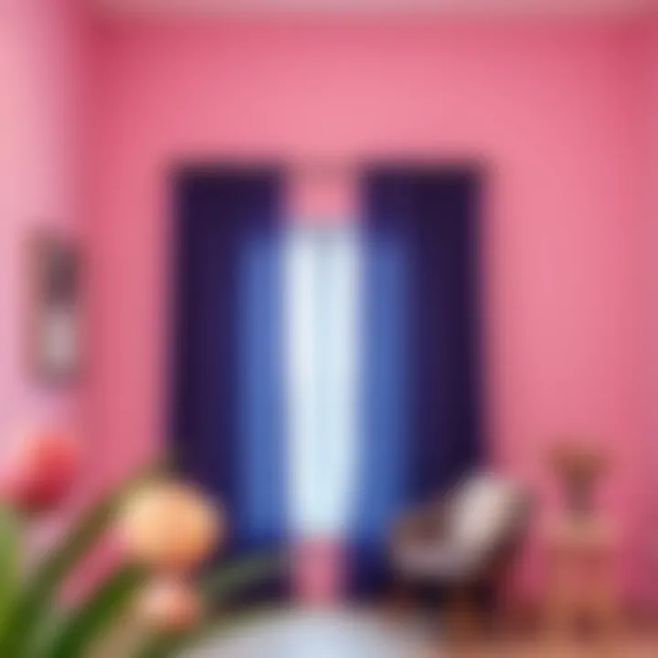 Vibrant Color Palette Vibrant color palette for modern window curtains