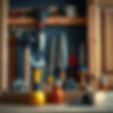 Tool Kit for Cabinet Assembly Essential tools for assembling kitchen cabinets