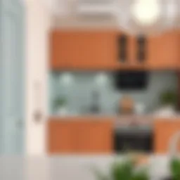 Elegant kitchen cabinet color palette