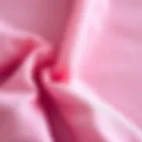 Close-up view of polyester fabric texture