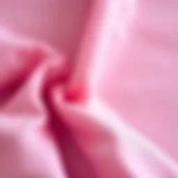 Close-up view of polyester fabric texture