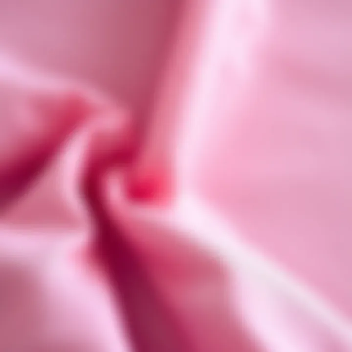 Exploring Polyester Fabric Texture Close-up view of polyester fabric texture