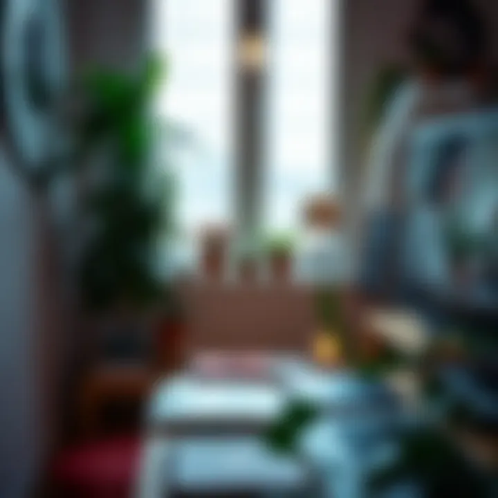 An inspiring environment promoting concentration