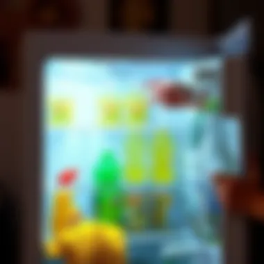 Effective Techniques for Wiping Down Your Refrigerator Proper technique for wiping down refrigerator surfaces