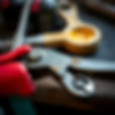 Well-maintained pliers showcasing optimal care