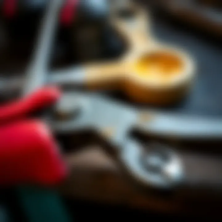 Well-maintained pliers showcasing optimal care