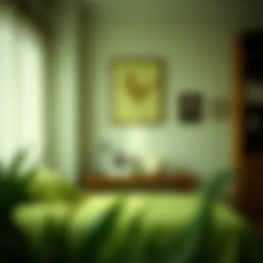 Psychological effects of light green on mood