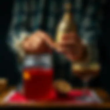 A historical depiction of punch's origins