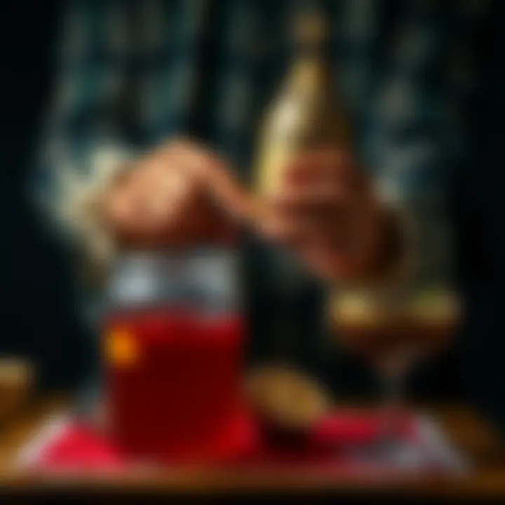 A historical depiction of punch's origins