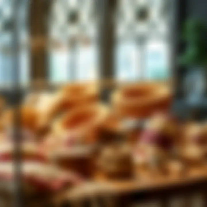 Showcasing finished punch needle projects in an elegant display