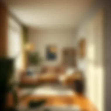 Visual representation of the effects of humidity on living spaces