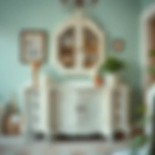 Bright white furniture restoration