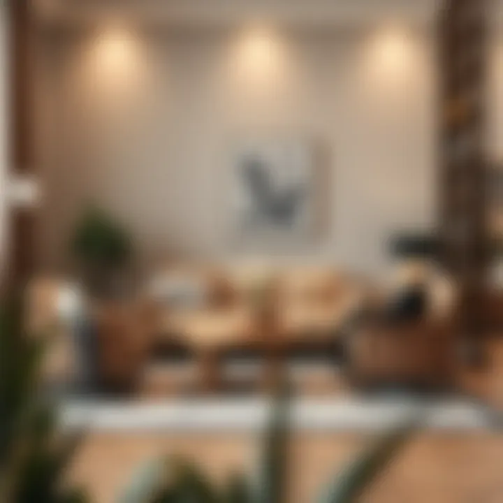 Elegant small living room seating arrangement