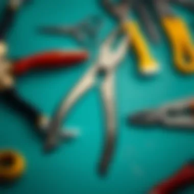 Different stylized pliers suited for unique designs