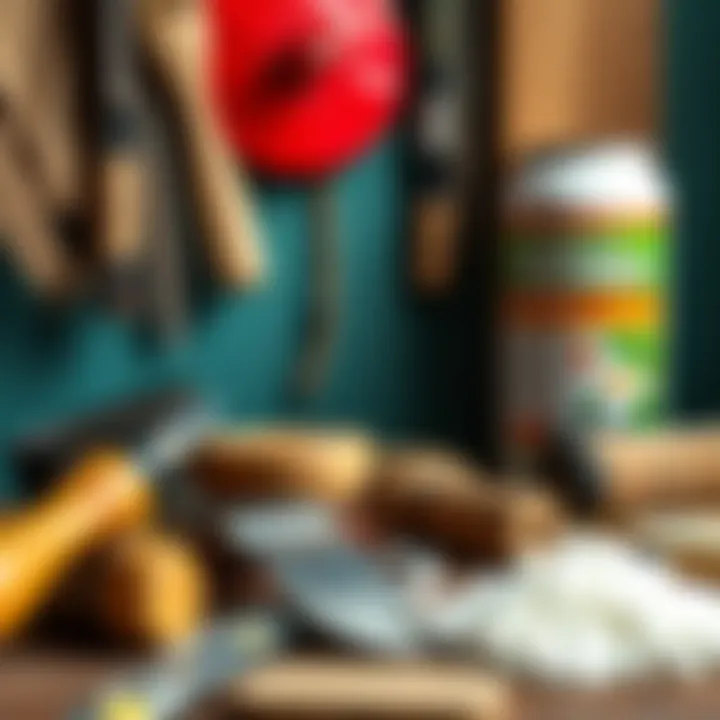 Tools and materials for suntalam painting application