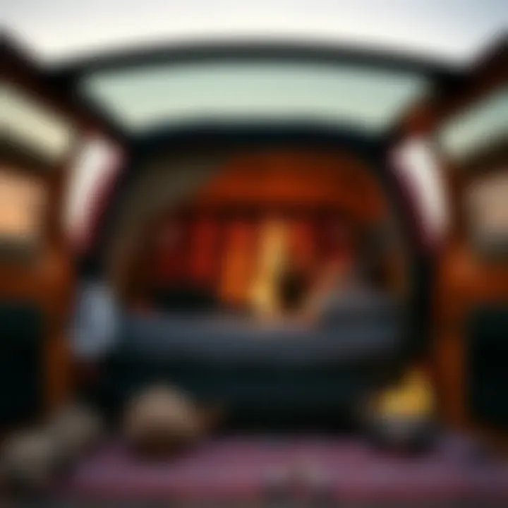 Transforming Your Vehicle into a Cozy Tent Space Personal transformation of a vehicle into a tent