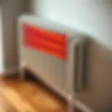 A clean radiator showcasing efficient heat distribution