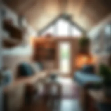 Multifunctional Furniture in Tiny Homes Innovative tiny house interior design showcasing multifunctional furniture