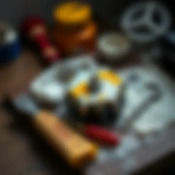 Tools for refrigerator motor cleaning