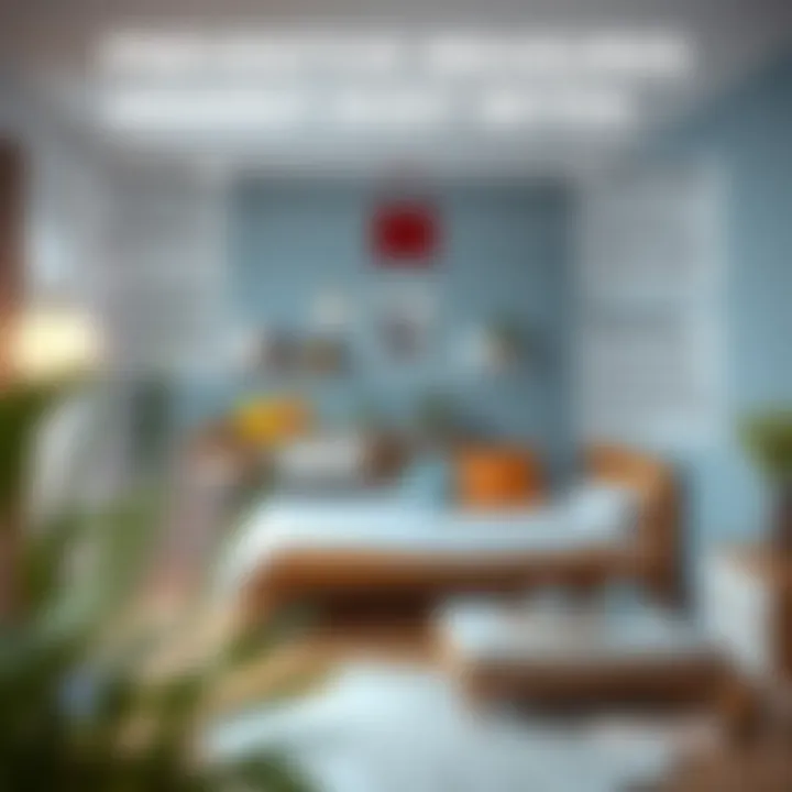 An infographic illustrating preventive measures against dust mites