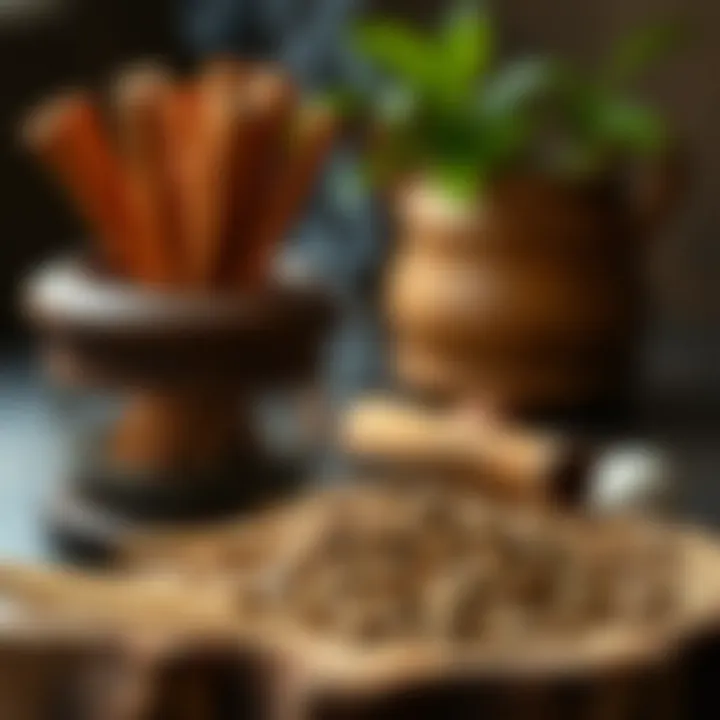 Natural pest control using incense ash