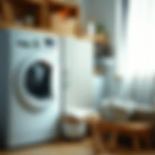 Efficient washing machine maintenance