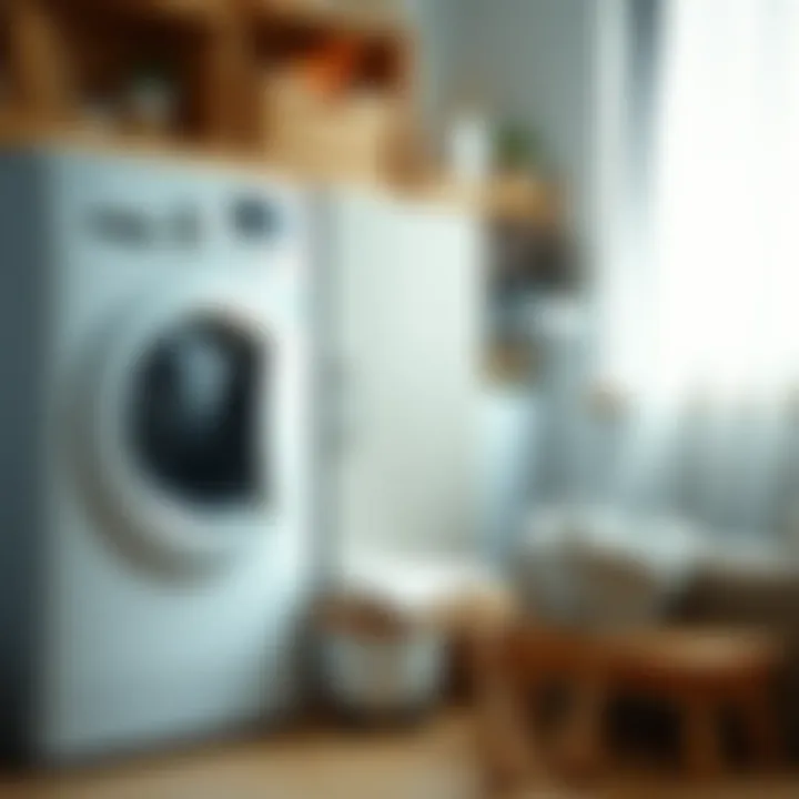 Efficient washing machine maintenance