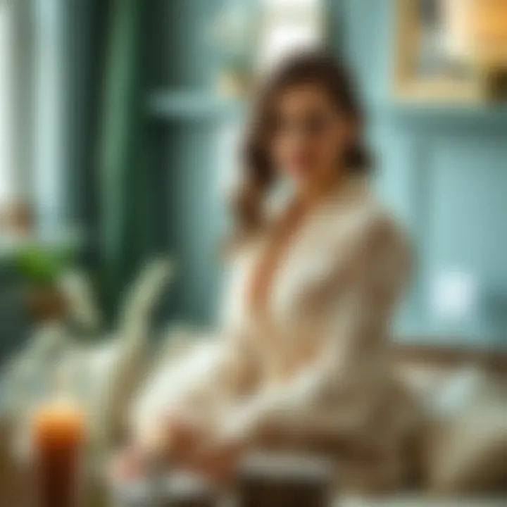 Modern trousseau showcasing contemporary designs