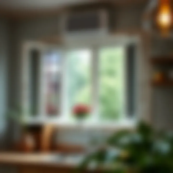 Ventilation for Odor Control A well-ventilated kitchen with open windows